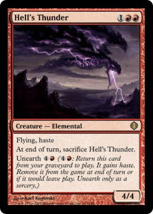 [103]【EN】地獄の雷/Hell's Thunder【ALA】[R][赤]
