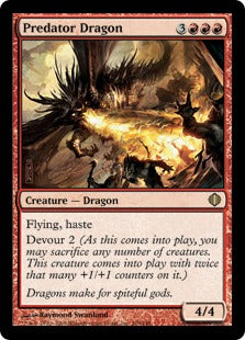[109]【EN】【FOIL】捕食者のドラゴン/Predator Dragon【ALA】[R][赤]