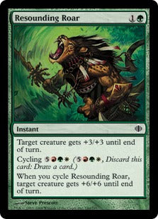 [144]【EN】圧倒する咆哮/Resounding Roar【ALA】[C][緑]