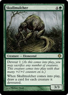 [148]【EN】【FOIL】髑髏覆い/Skullmulcher【ALA】[R][緑]