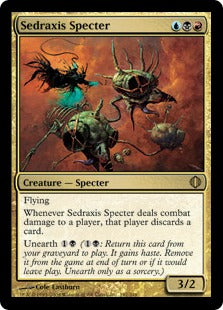 [192]【EN】セドラクシスの死霊/Sedraxis Specter【ALA】[R][多色]