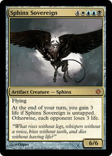 [196]【EN】【FOIL】スフィンクスの君主/Sphinx Sovereign【ALA】[M][多色]
