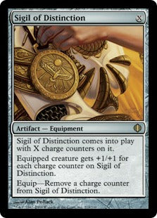 [219]【EN】【FOIL】卓越の印章/Sigil of Distinction【ALA】[R][茶]