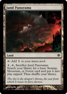 [225]【EN】【FOIL】ジャンドの全景/Jund Panorama【ALA】[C][土地]