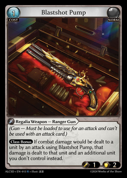 [013]【EN】Blastshot Pump【ALCSD】[R][Norm]