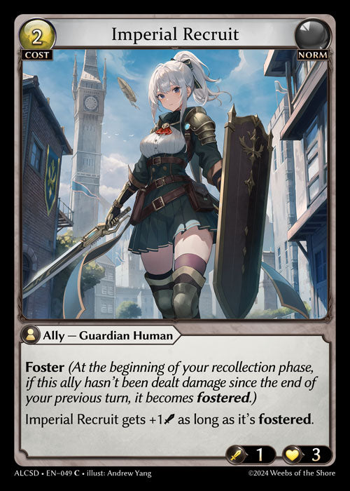 [049]【EN】Imperial Recruit【ALCSD】[C][Norm]