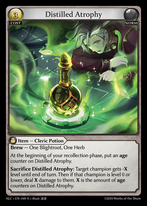 [049]【EN】【FOIL】Distilled Atrophy【ALC】[R][Norm]