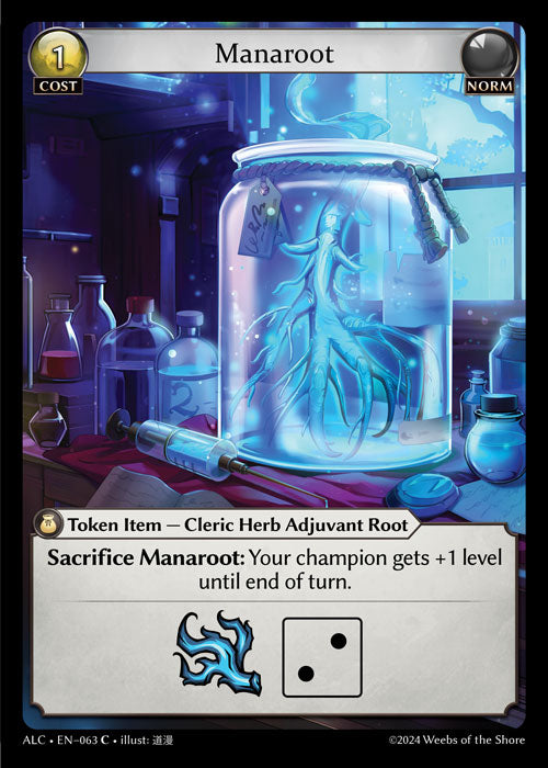 [063]【EN】【FOIL】Manaroot【ALC】[C][Norm]
