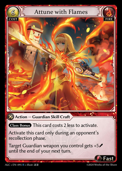 [095]【EN】Attune with Flames【ALC】[R][Fire]