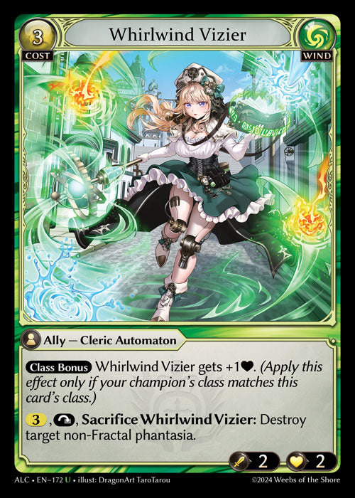[172]【EN】Whirlwind Vizier【ALC】[U][Wind]