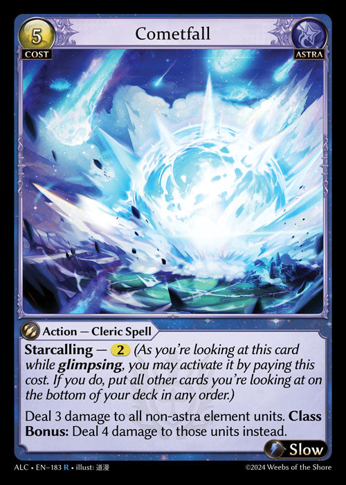[183]【EN】【FOIL】Cometfall【ALC】[R][Astra]