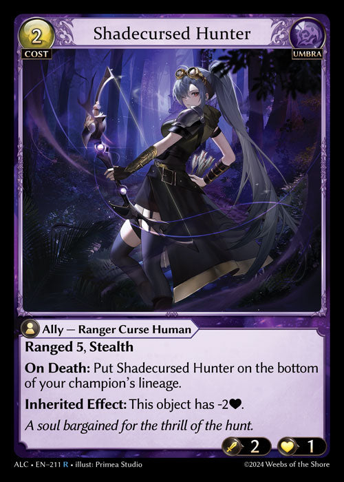 [211]【EN】Shadecursed Hunter【ALC】[R][Umbra]