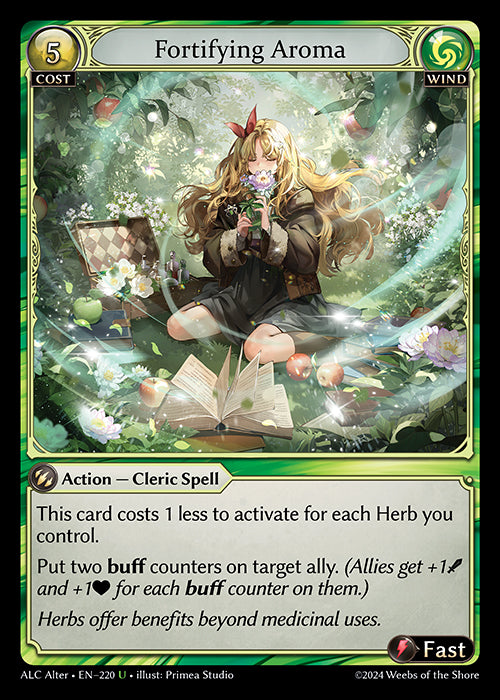 [220]【EN】【FOIL】Fortifying Aroma【ALCAlter】[U][Wind]
