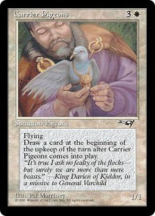 [001]【EN】Carrier Pigeons(Man & Bird)【ALL】[C][白]