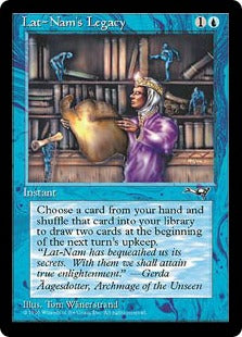 [030]【EN】ラト＝ナムの遺産/Lat-Nam's Legacy(Scroll)【ALL】[C][青]