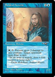 [033]【EN】Soldevi Heretic(Blue Robe)【ALL】[C][青]