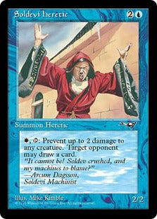 [033]【EN】Soldevi Heretic(Red Robe)【ALL】[C][青]