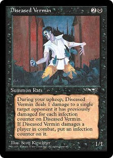[046]【EN】Diseased Vermin【ALL】[U][黒]