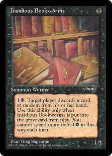 [051]【EN】腹黒い紙虫/Insidious Bookworms(Many Worms)【ALL】[C][黒]