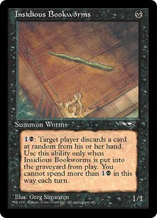 [051]【EN】腹黒い紙虫/Insidious Bookworms(One Worm)【ALL】[C][黒]