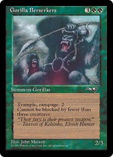 [093]【EN】Gorilla Berserkers(Attacking)【ALL】[C][緑]