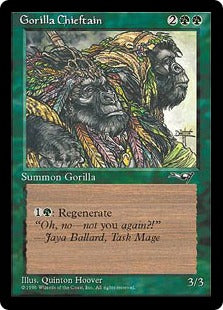 [094]【EN】ゴリラの酋長/Gorilla Chieftain(Two Gorillas)【ALL】[C][緑]