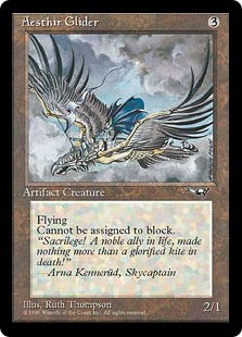 [116]【EN】エイスサーの滑空機/Aesthir Glider(Facing Left)【ALL】[C][茶]