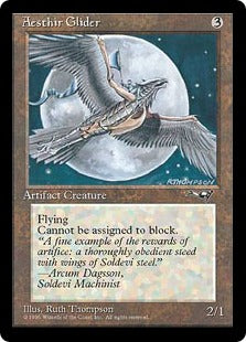 [116]【EN】エイスサーの滑空機/Aesthir Glider(Facing Right)【ALL】[C][茶]