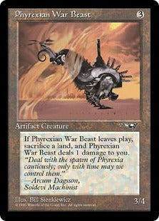 [127]【EN】Phyrexian War Beast(Propeller Left)【ALL】[C][茶]