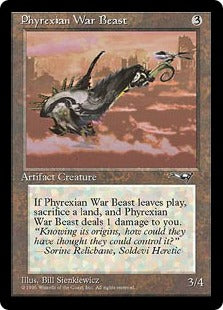 [127]【EN】Phyrexian War Beast(Propeller Right)【ALL】[C][茶]