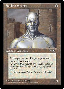 [132]【EN】Soldevi Sentry(Alone)【ALL】[C][茶]