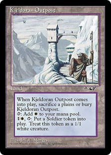 [139]【EN】Kjeldoran Outpost【ALL】[R][土地]