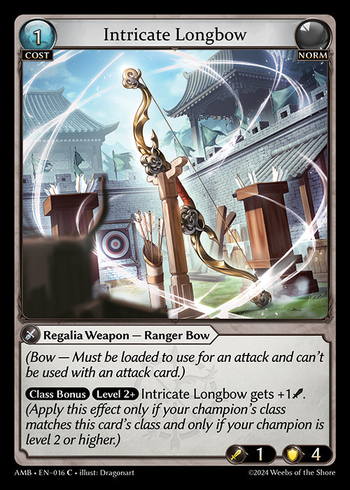 [016]【EN】Intricate Longbow【AMB】[C][Norm]