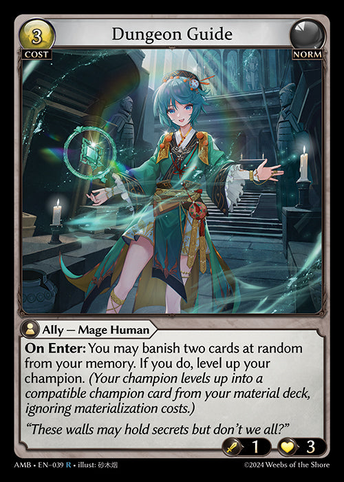 [039]【EN】【FOIL】Dungeon Guide【AMB】[R][Norm]