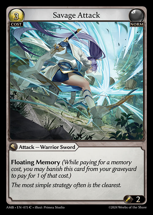 [075]【EN】Savage Attack【AMB】[C][Norm]