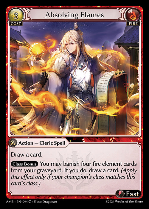 [094]【EN】【FOIL】Absolving Flames【AMB】[C][Fire]