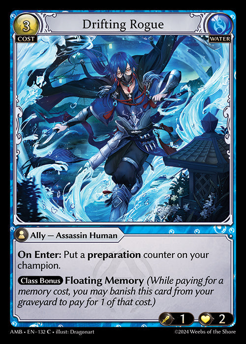 [132]【EN】Drifting Rogue【AMB】[C][Water]