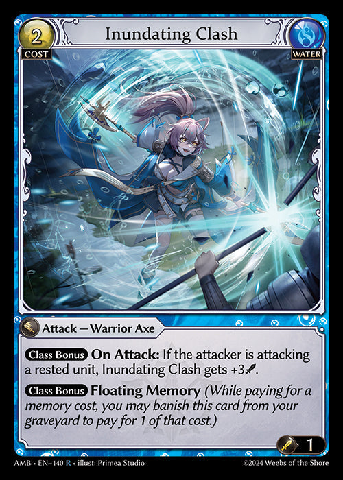 [140]【EN】【FOIL】Inundating Clash【AMB】[R][Water]