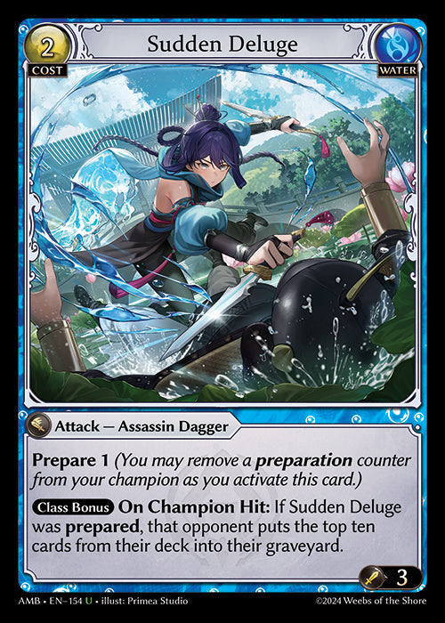 [154]【EN】Sudden Deluge【AMB】[U][Water]