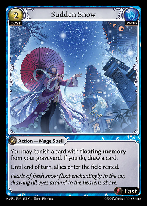 [155]【EN】Sudden Snow【AMB】[C][Water]