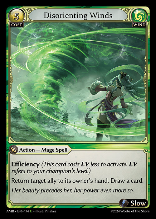 [174]【EN】【FOIL】Disorienting Winds【AMB】[U][Wind]