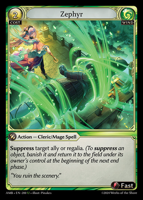 [200]【EN】【FOIL】Zephyr【AMB】[U][Wind]
