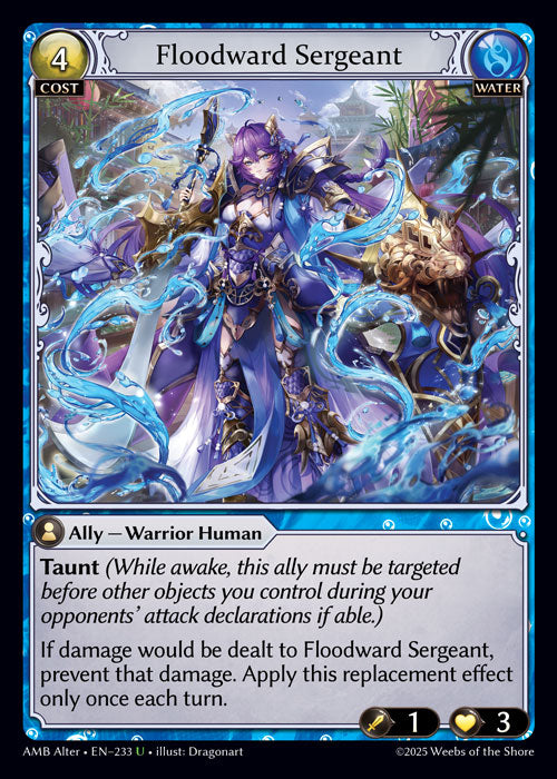 [233]【EN】【FOIL】Floodward Sergeant【AMBAlter】[U][Water]