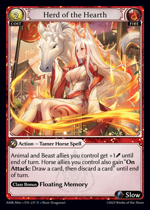 [237]【EN】【FOIL】Herd of the Hearth【AMBAlter】[R][Fire]