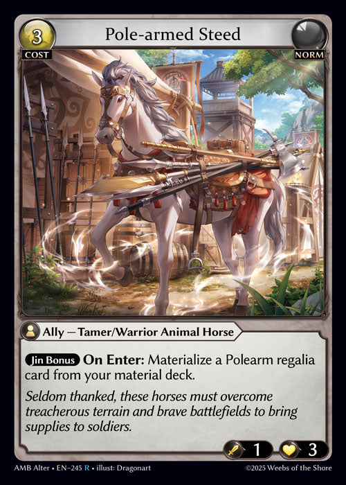 [245]【EN】Pole-armed Steed【AMBAlter】[R][Norm]