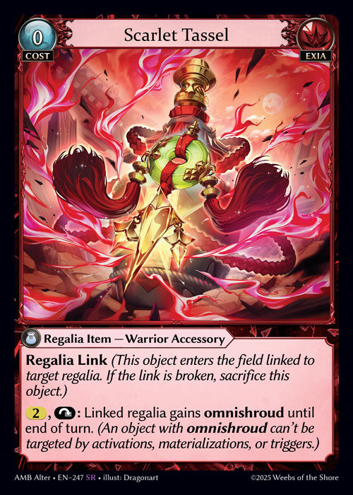 [247]【EN】Scarlet Tassel【AMBAlter】[SR][EXIA]