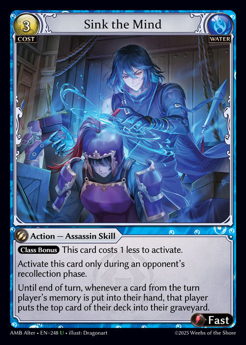 [248]【EN】【FOIL】Sink the Mind【AMBAlter】[U][Water]
