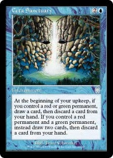 [020]【JP】【FOIL】シータの聖域/Ceta Sanctuary【APC】[U][青]