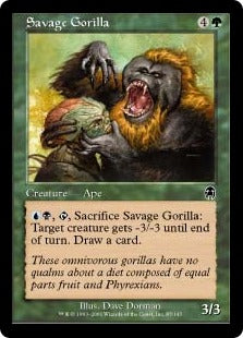 [085]【EN】凶暴なゴリラ/Savage Gorilla【APC】[C][緑]