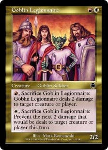 [103]【JP】ゴブリンの軍団兵/Goblin Legionnaire【APC】[C][多色]